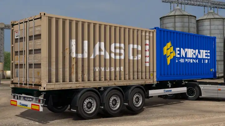 ETS2 - SCS Containers Skin Project V8.0 (1.40.x) ETS2 - SCS Containers Skin Project V8.0 (1.40.x)