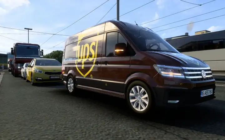 ETS2 - Volkswagen Crafter UPS Skin (1.40.x)