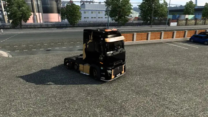 ETS2 - Asap Logistics Base Skin for Renault T V1.0 (1.40.x) ETS2 - Asap Logistics Base Skin for Renault T V1.0 (1.40.x)