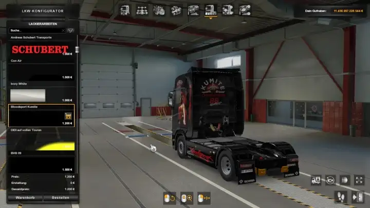 ETS2 - Bloodsport Kumite Skin (1.40.x)