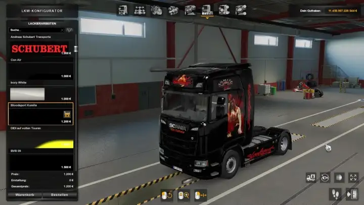 ETS2 - Bloodsport Kumite Skin (1.40.x)