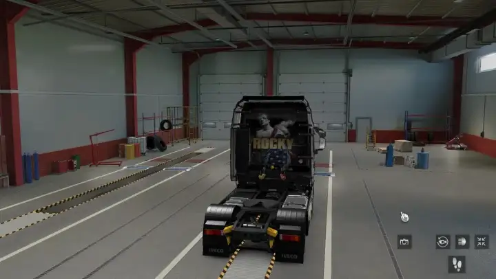 ETS2 - Rocky Balboa Skin (1.40.x) ETS2 - Rocky Balboa Skin (1.40.x)