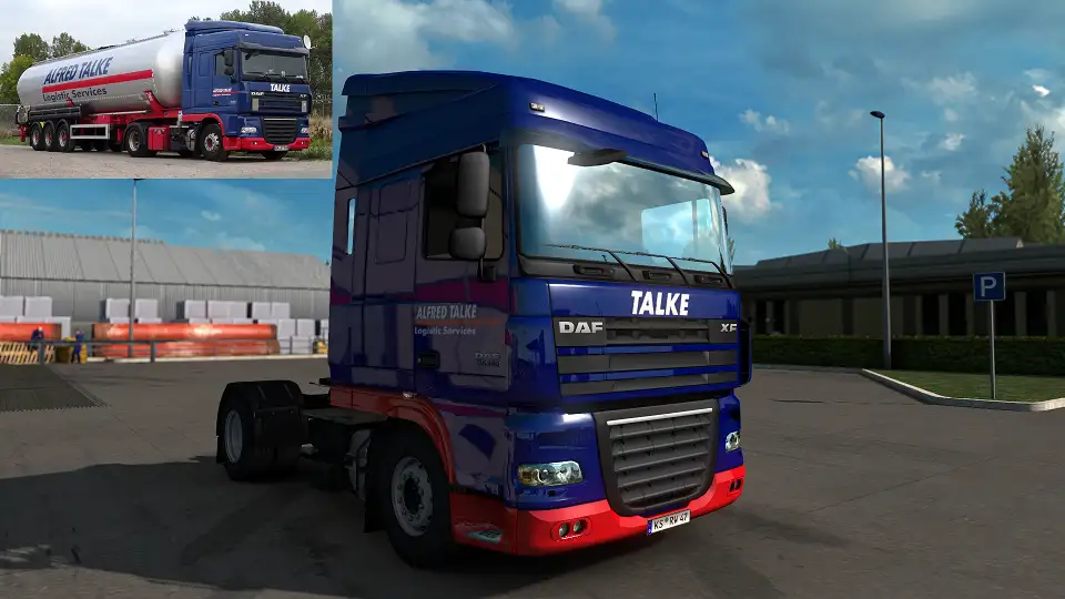 ETS2 - Alfred Talke Skin for DAF XF 105 (1.40.x) ETS2 - Alfred Talke Skin for DAF XF 105 (1.40.x)