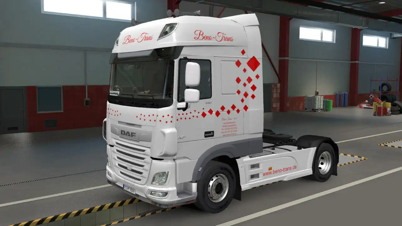ETS2 - Beno-Trans DAF & Reefer Skin V1.0 (1.39.x) ETS2 - Beno-Trans DAF & Reefer Skin V1.0 (1.39.x)