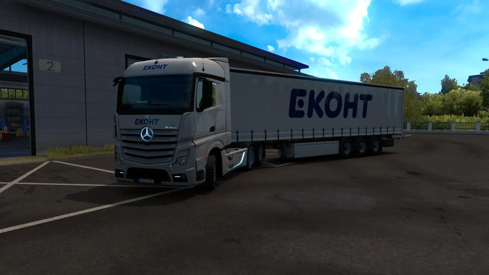 ETS2 - Econt Skin V1.0 (1.39.x) ETS2 - Econt Skin V1.0 (1.39.x)