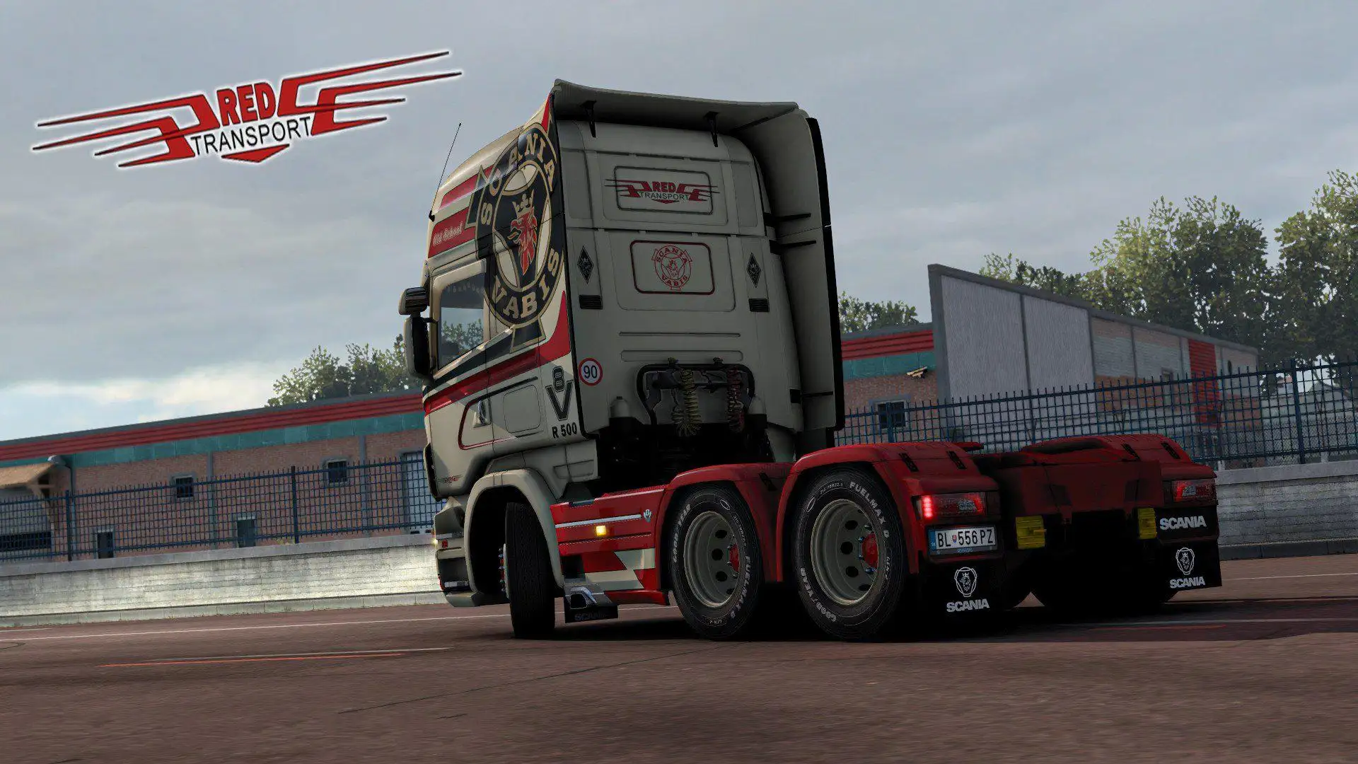ETS2 - Red Transport Scania RJL Skin V1.0 (1.39.x) ETS2 - Red Transport Scania RJL Skin V1.0 (1.39.x)