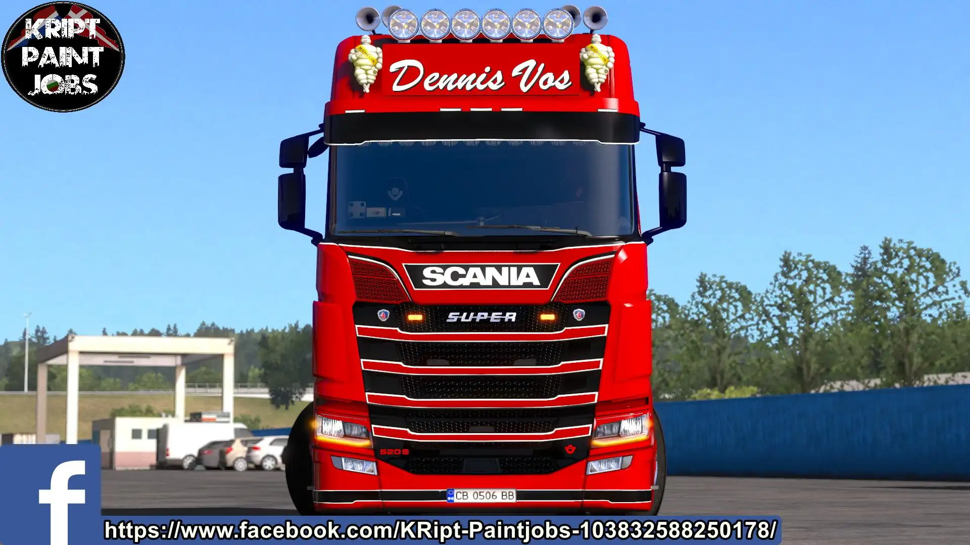 ETS2 - Dennis Vos Skin V1.0 (1.39.x) ETS2 - Dennis Vos Skin V1.0 (1.39.x)