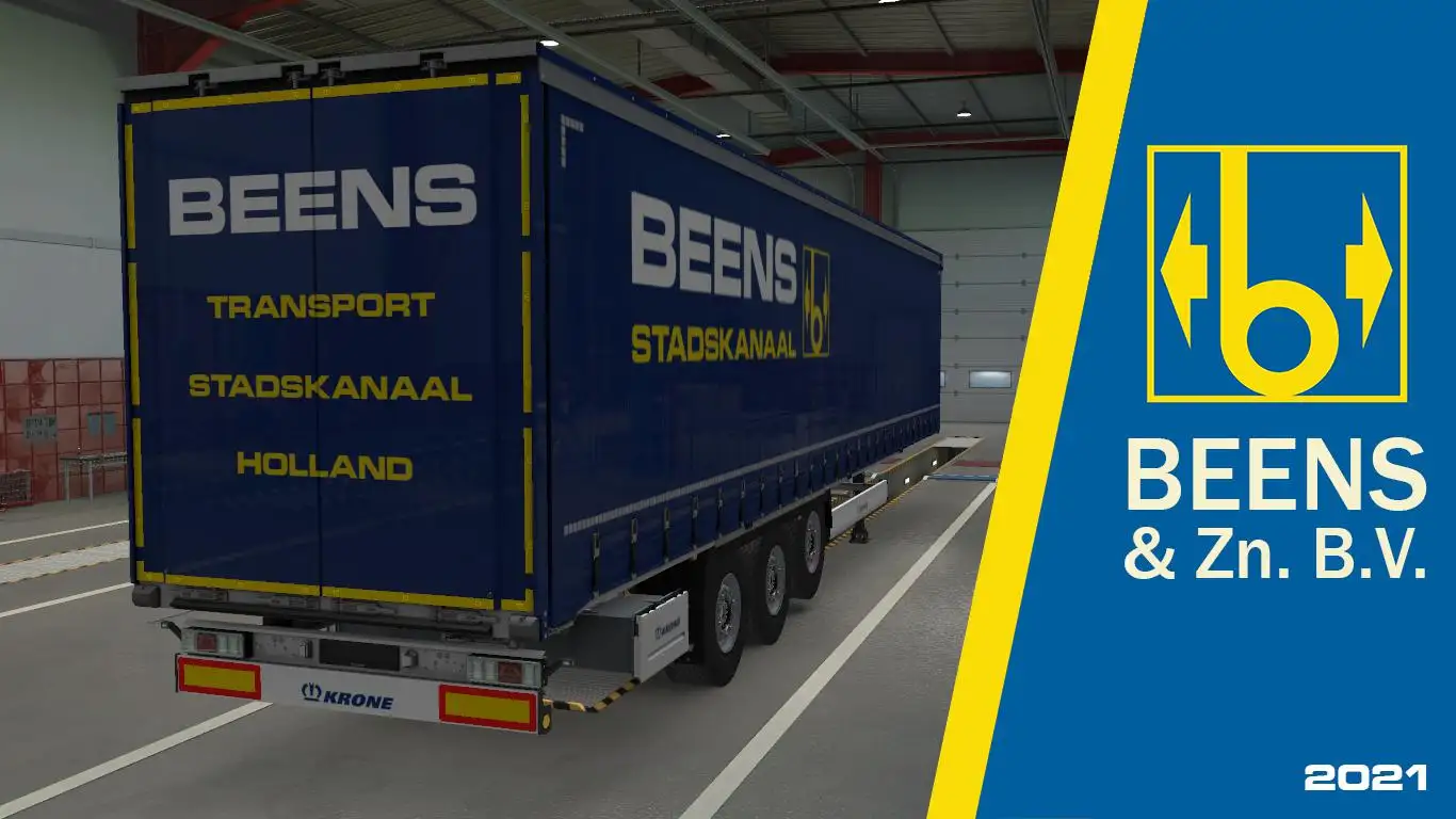 ETS2 - Beens & ZN. B.V. Stadskanaal for Krone (1.39.x) ETS2 - Beens & ZN. B.V. Stadskanaal for Krone (1.39.x)