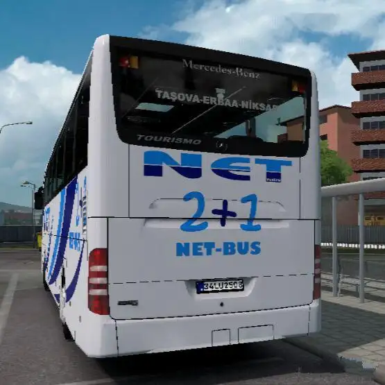 ETS2 - Mercedes-Benz Tourismo 16 RHD Net Turizm SkinPack (1.39.x) ETS2 - Mercedes-Benz Tourismo 16 RHD Net Turizm SkinPack (1.39.x)
