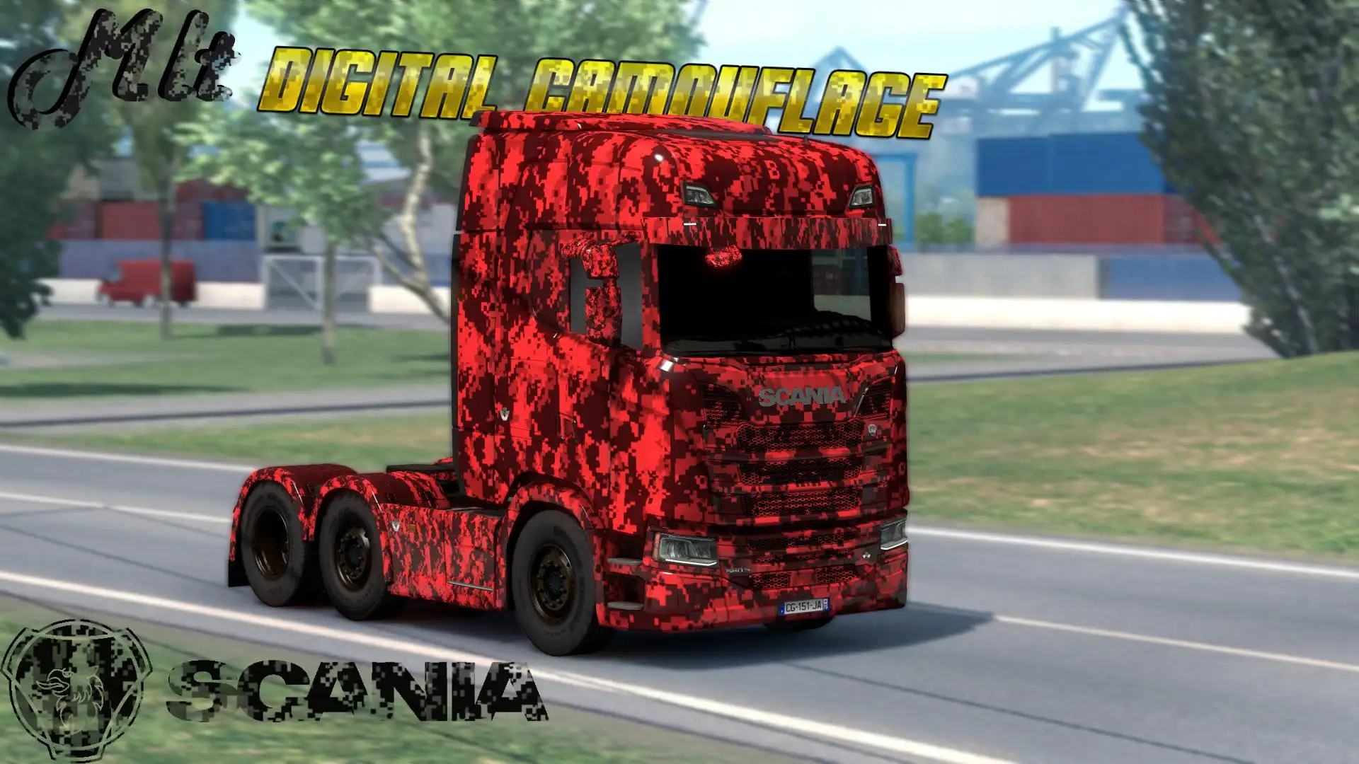 ETS2 - Paintable Digital Cammo Skin Scania S-R New Genaration V0.1 (1.39.x) ETS2 - Paintable Digital Cammo Skin Scania S-R New Genaration V0.1 (1.39.x)