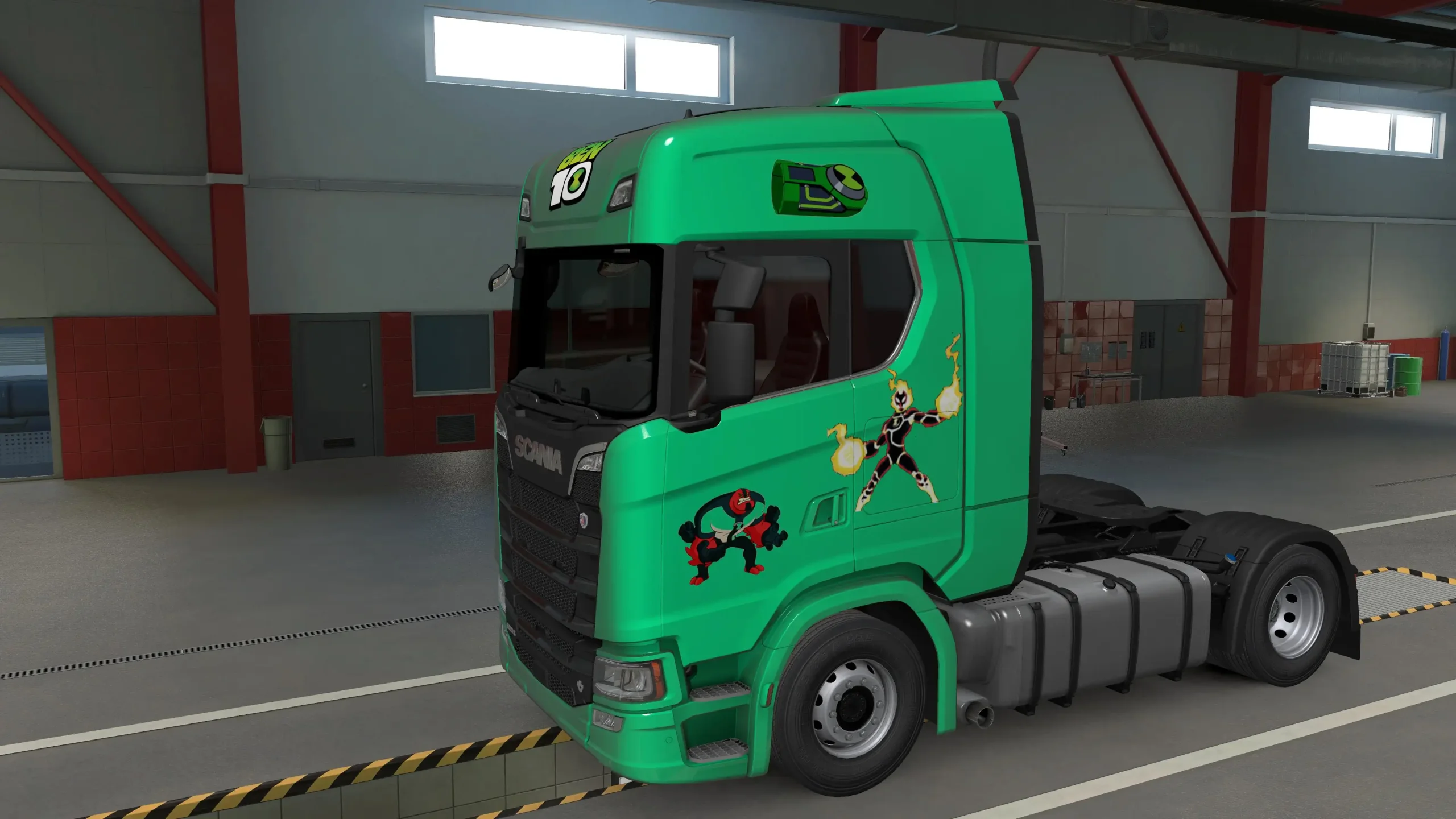ETS2 - Scania Ben 10 New Skin (1.39.x) ETS2 - Scania Ben 10 New Skin (1.39.x)