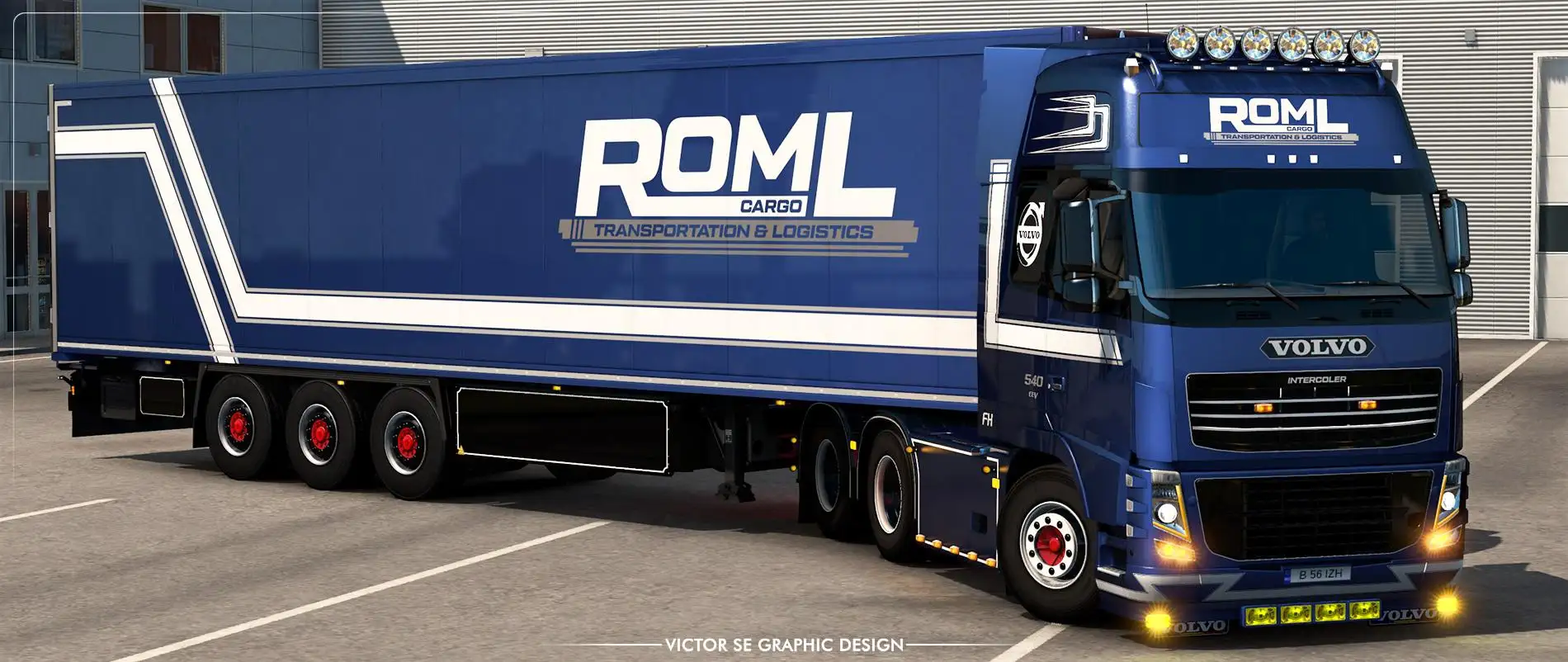 ETS2 - Roml Cargo Volvo FH3 And Krone Coolliner Skinpack V1.0 (1.39.x) ETS2 - Roml Cargo Volvo FH3 And Krone Coolliner Skinpack V1.0 (1.39.x)