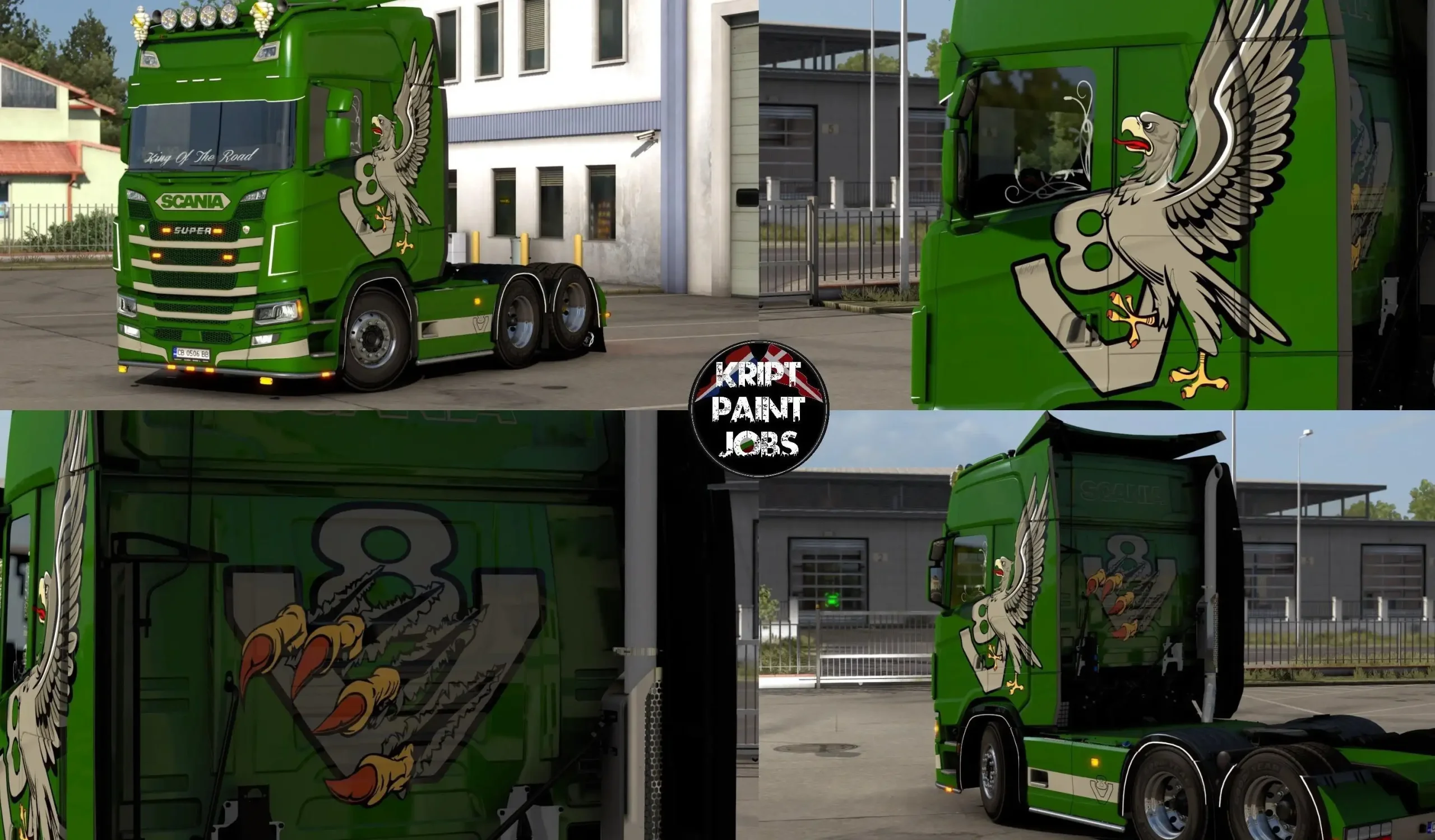 ETS2 - GriFFin V8 Metalic Multicolor V1.2 (1.39.x) ETS2 - GriFFin V8 Metalic Multicolor V1.2 (1.39.x)