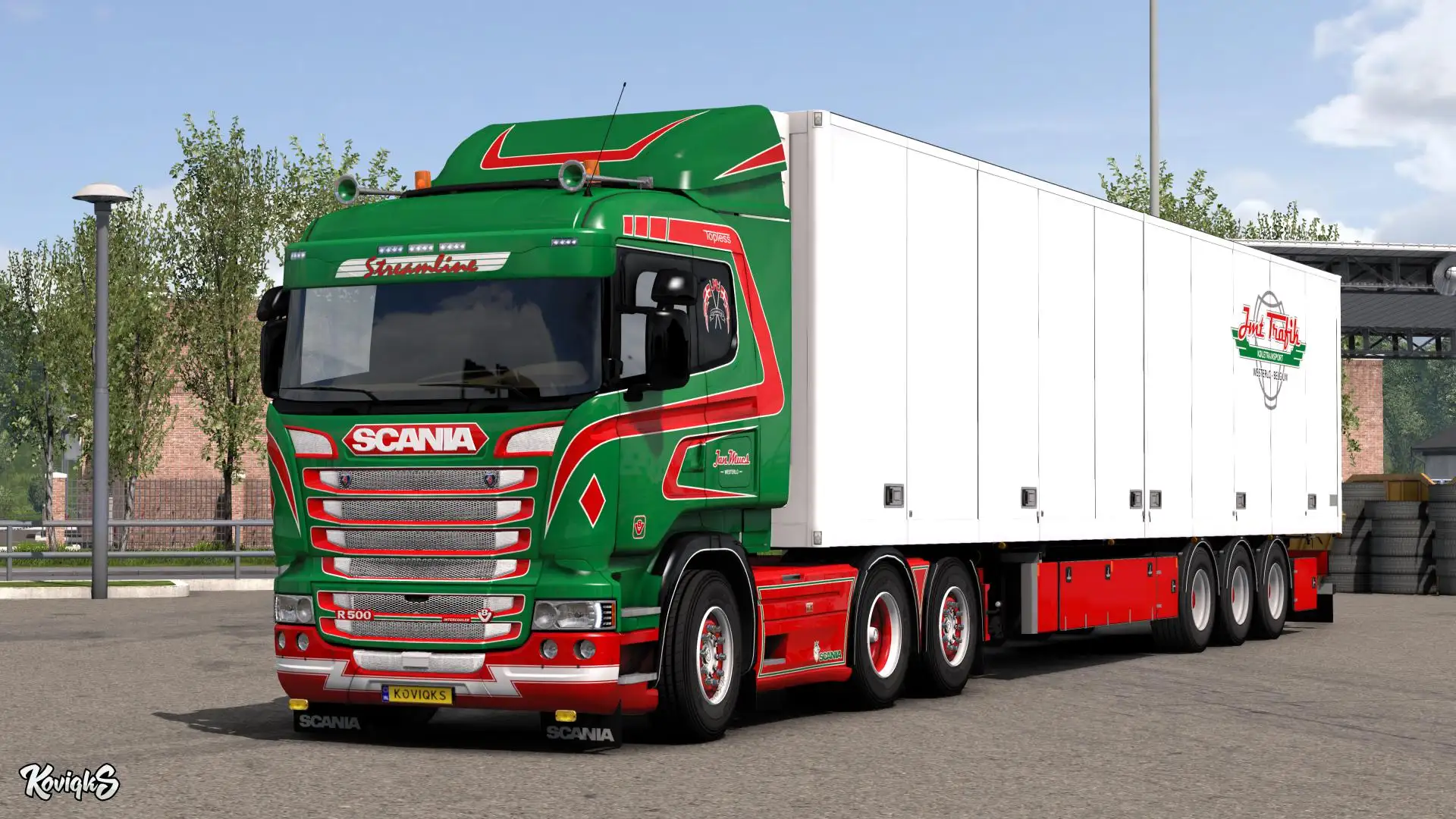 ETS2 - Scania RJL Jan Mues Skin Pack V1.0 (1.39.x) ETS2 - Scania RJL Jan Mues Skin Pack V1.0 (1.39.x)