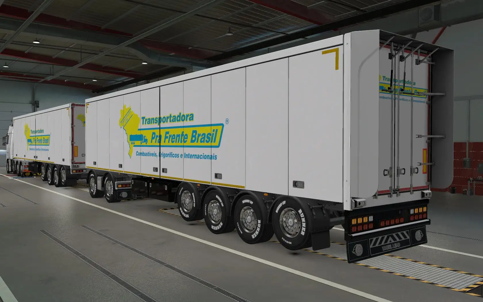 ETS2 - Owned Trailers Transportadora PRA Frente Brasil Skin (1.39.x) ETS2 - Owned Trailers Transportadora PRA Frente Brasil Skin (1.39.x)