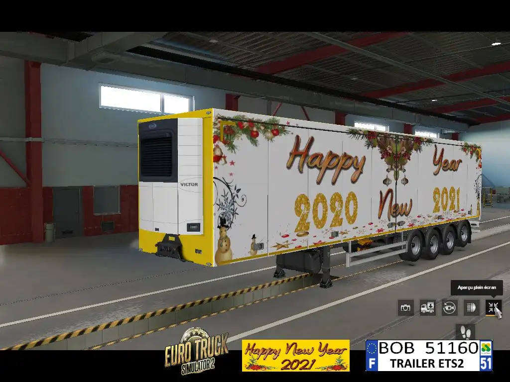 ETS2 - Happy New Year Trailer V1.0 (1.39.x) ETS2 - Happy New Year Trailer V1.0 (1.39.x)