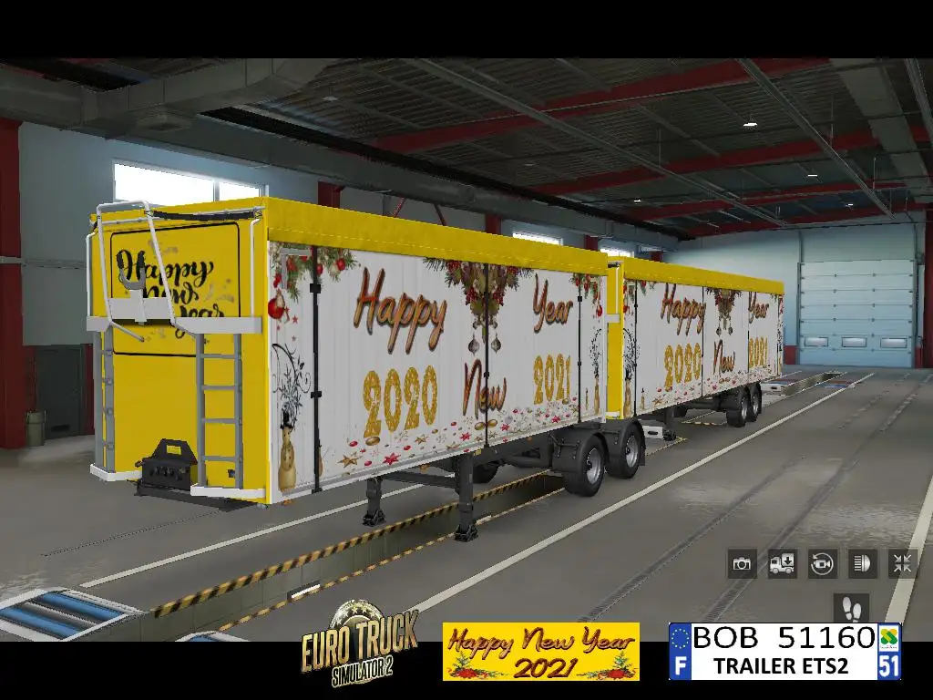ETS2 - Happy New Year Trailer V1.0 (1.39.x) ETS2 - Happy New Year Trailer V1.0 (1.39.x)