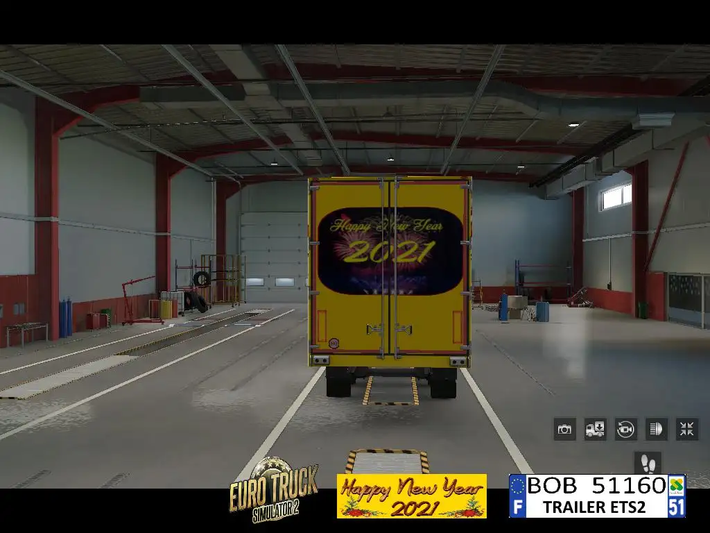 ETS2 - Happy New Year Trailer V1.0 (1.39.x) ETS2 - Happy New Year Trailer V1.0 (1.39.x)