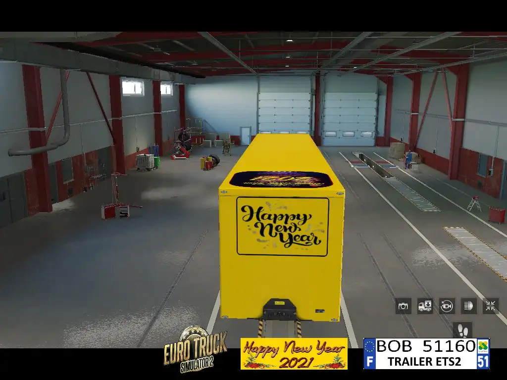 ETS2 - Happy New Year Trailer V1.0 (1.39.x) ETS2 - Happy New Year Trailer V1.0 (1.39.x)