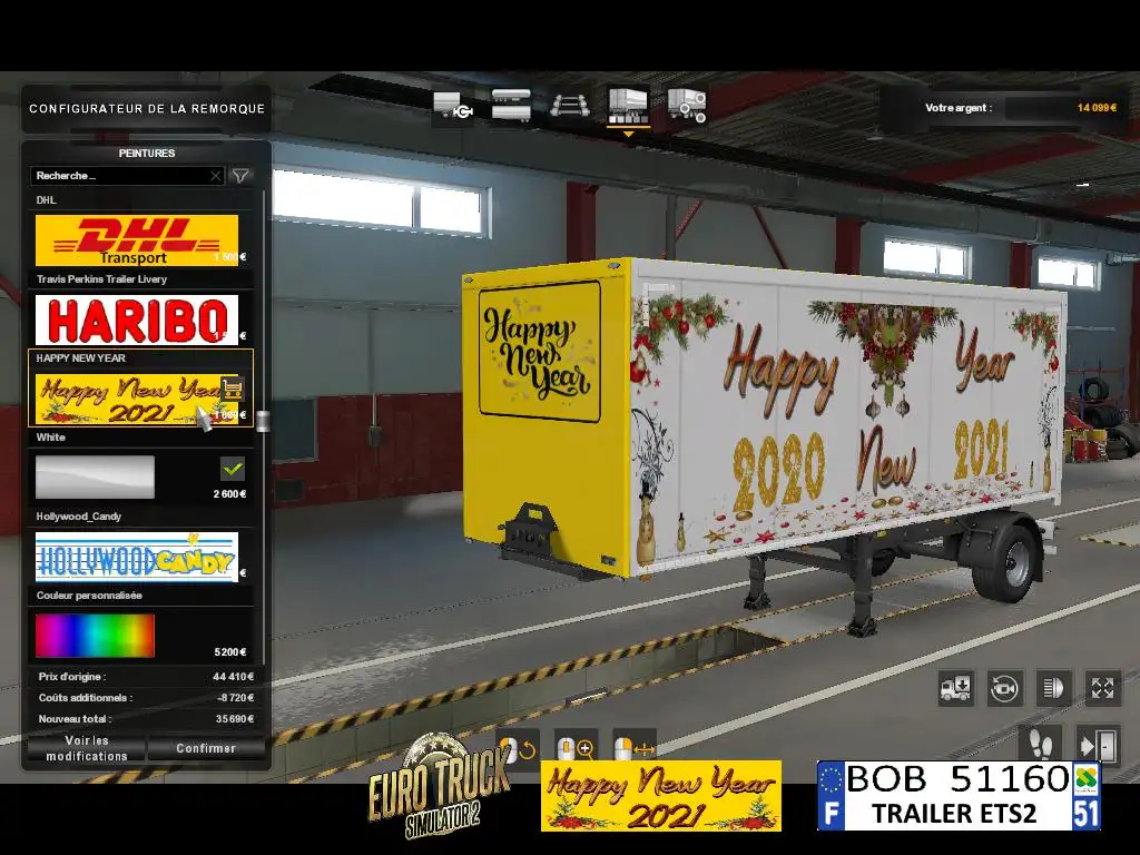 ETS2 - Happy New Year Trailer V1.0 (1.39.x) ETS2 - Happy New Year Trailer V1.0 (1.39.x)