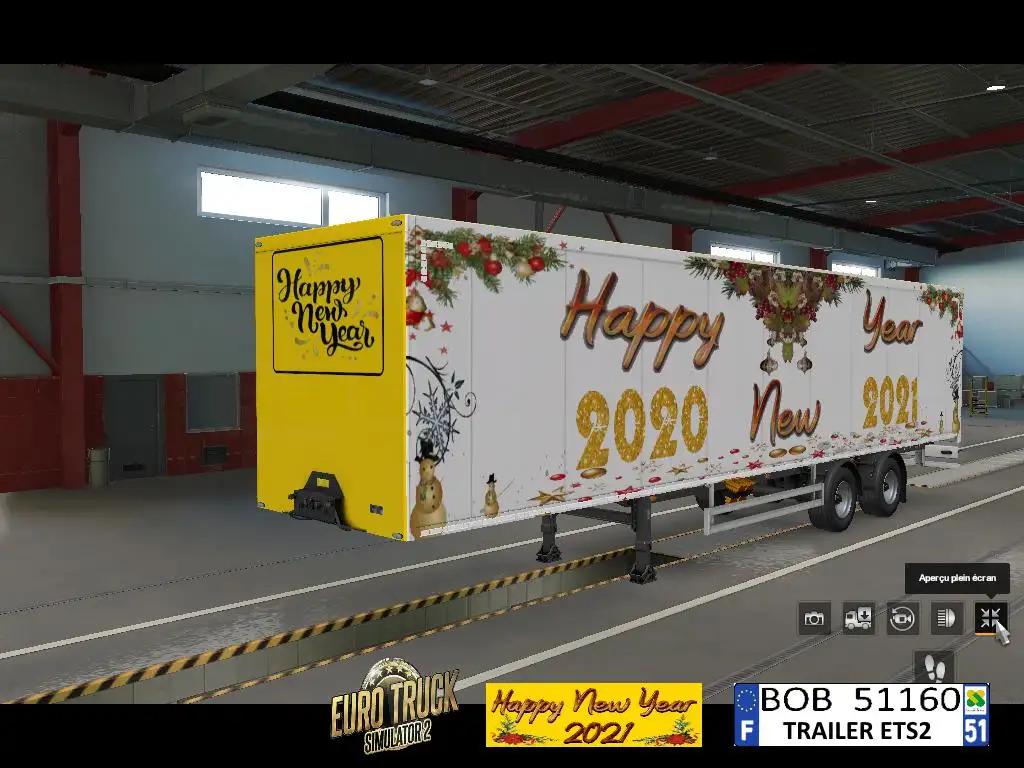 ETS2 - Happy New Year Trailer V1.0 (1.39.x) ETS2 - Happy New Year Trailer V1.0 (1.39.x)