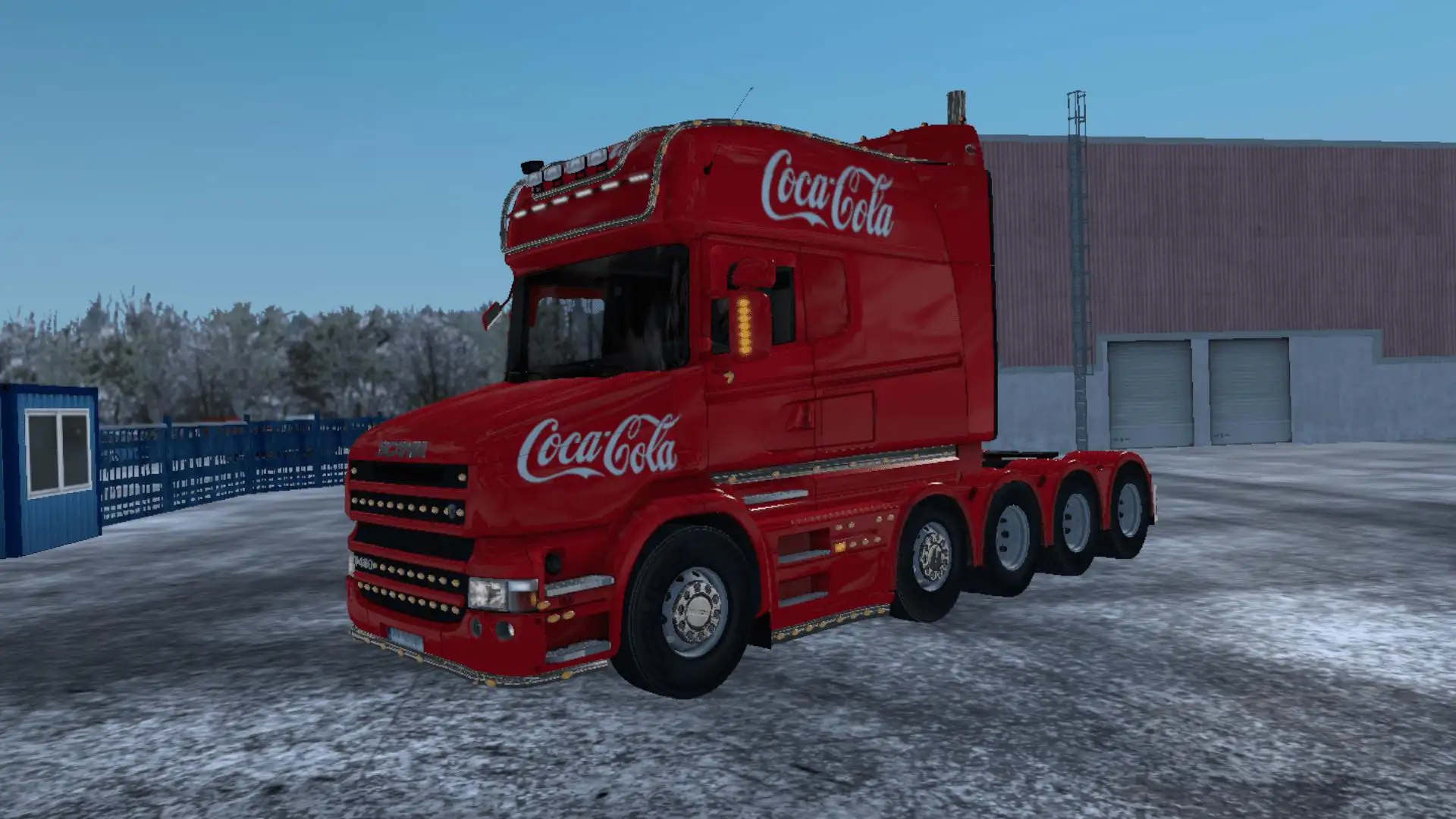 ETS2 - Scania Coca-Cola Christmas Skin (1.39.x)