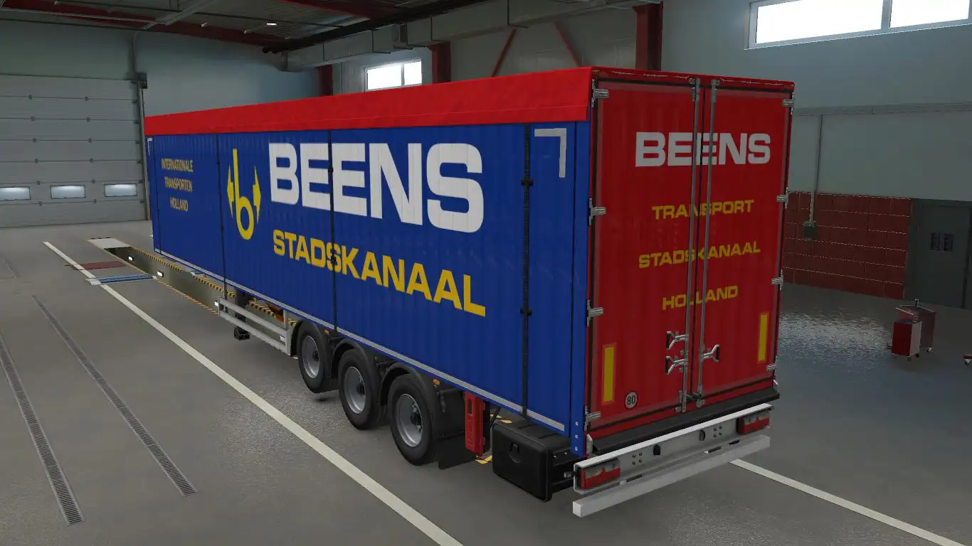 ETS2 - Beens & ZN. B.V. Stadskanaal for Default Trailer SCS V1.0 (1.39.x) ETS2 - Beens & ZN. B.V. Stadskanaal for Default Trailer SCS V1.0 (1.39.x)