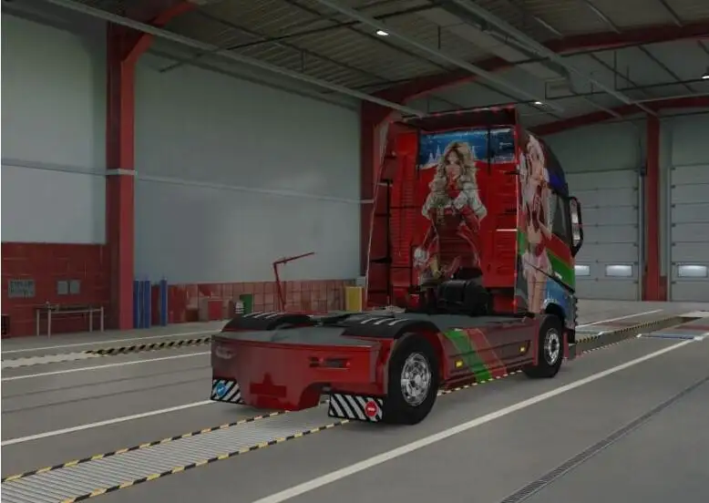 ETS2 - Volvo FH 2012 XMas Paintjob (1.39.x)