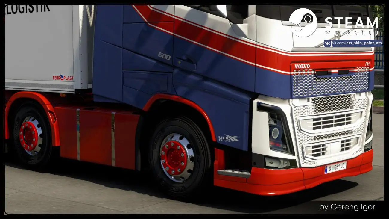 ETS2 - F.A. Kruse Jun Skinpack V1.0 (1.39.x)
