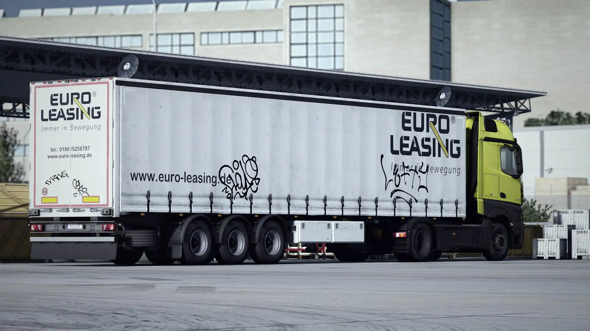ETS2 - Vandalized Trailer Pack V1.1 (1.39.x) ETS2 - Vandalized Trailer Pack V1.1 (1.39.x)