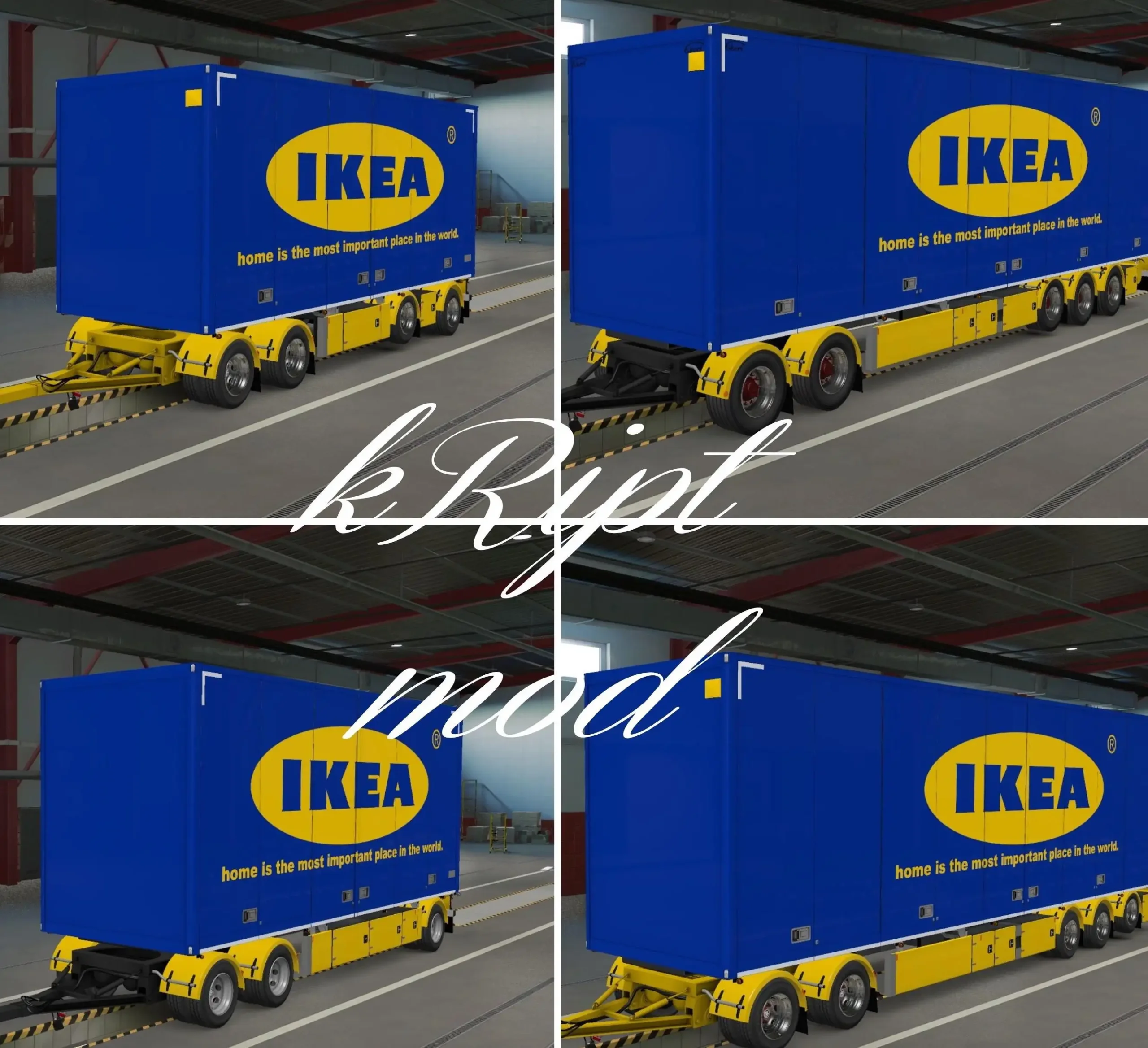 ETS2 - Ikea Tandem Rework V1.2 (1.38.x) ETS2 - Ikea Tandem Rework V1.2 (1.38.x)