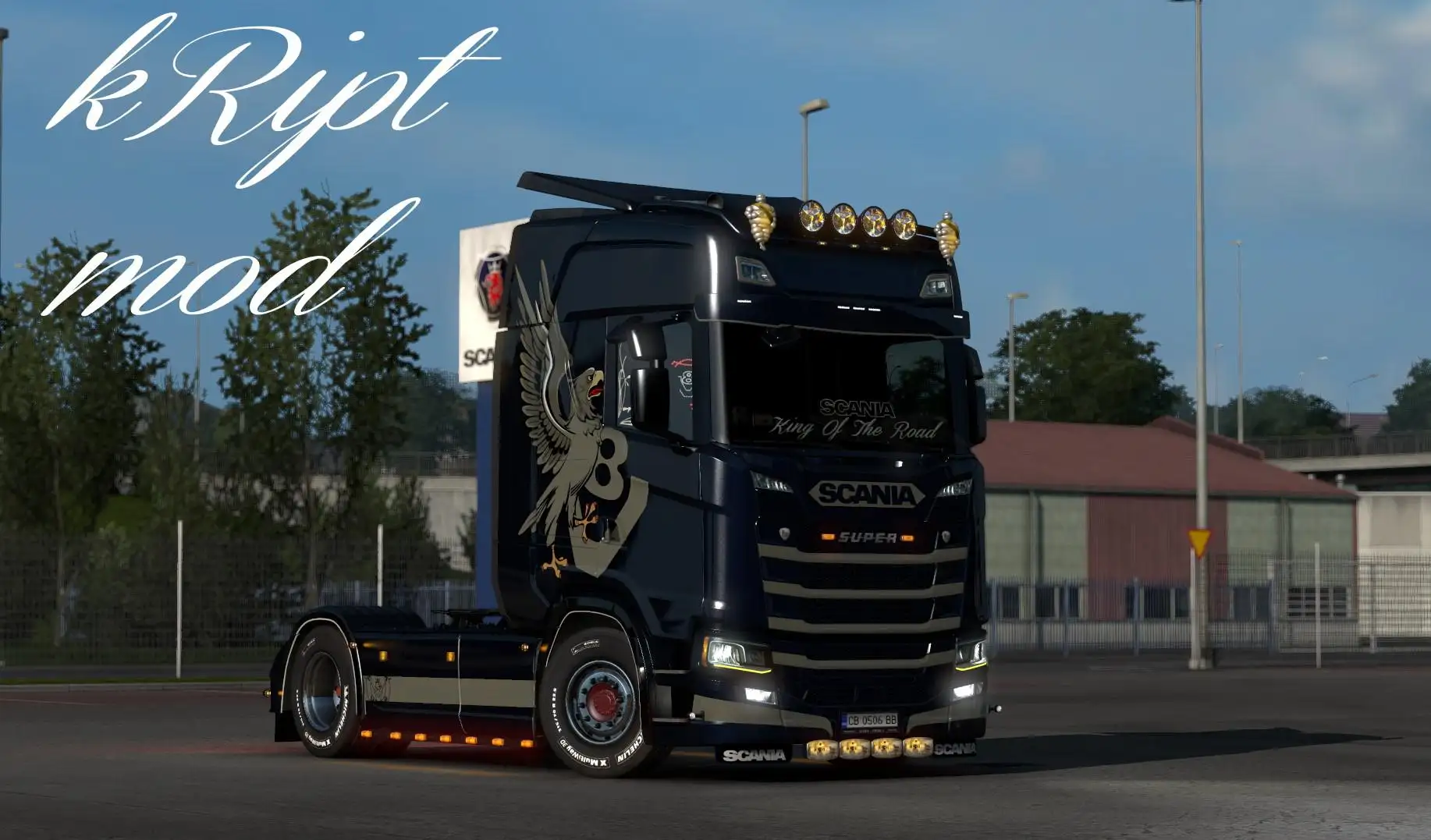 ETS2 - GriFFin V8 Metalic Multicolor V1.0 (1.38.x)