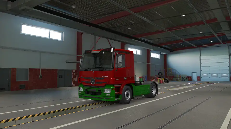 ETS2 - Two Tone Paint for Mercedes-Benz Actros 2009 (1.38.x) ETS2 - Two Tone Paint for Mercedes-Benz Actros 2009 (1.38.x)
