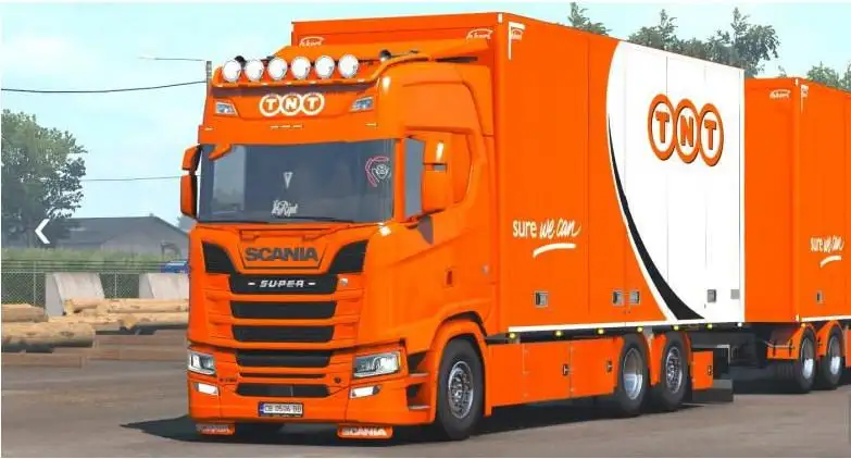 ETS2 - Scania S TNT Tandem Skin V1.0 (1.38.x) ETS2 - Scania S TNT Tandem Skin V1.0 (1.38.x)