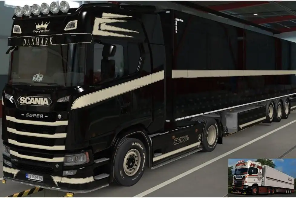 ETS2 - Scania S NG Holland Combo Skin V1.2 (1.38.x) ETS2 - Scania S NG Holland Combo Skin V1.2 (1.38.x)