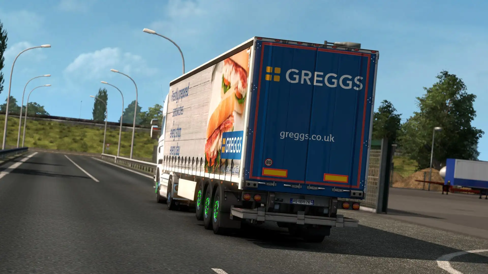 ETS2 - Greggs Truck & Trailer Livery Pack V1.0 (1.38.x) ETS2 - Greggs Truck & Trailer Livery Pack V1.0 (1.38.x)