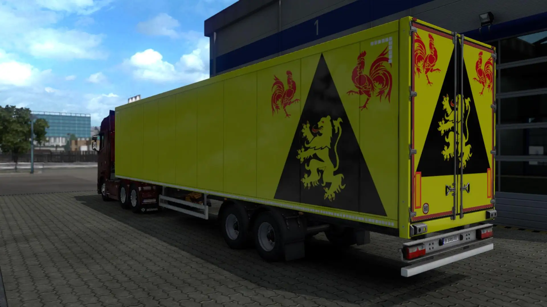 ETS2 - Belgian Province Flags Trailer Paint Job Pack V0.1 (1.38.x) ETS2 - Belgian Province Flags Trailer Paint Job Pack V0.1 (1.38.x)