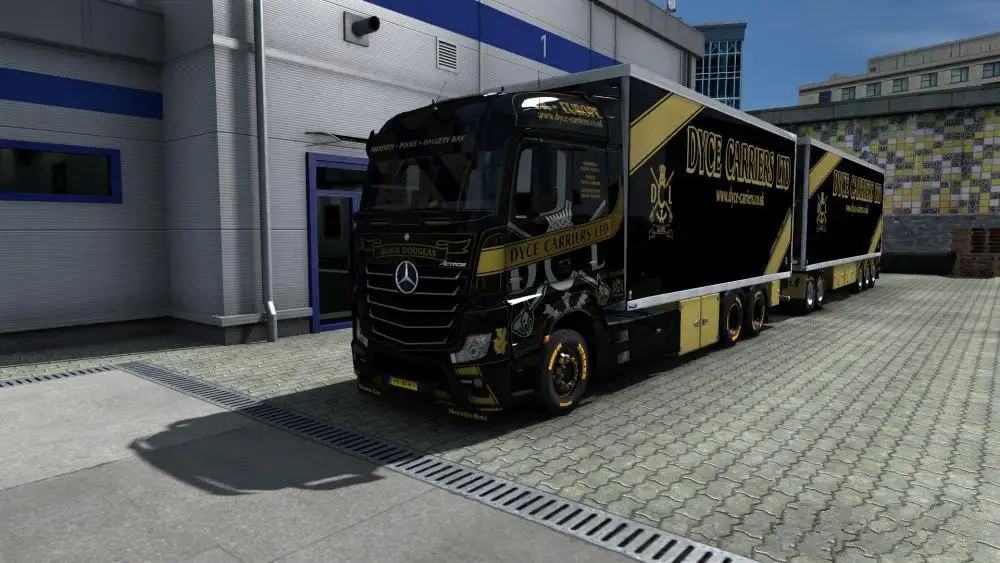ETS2 - BDF Tandem Dyce Carriers V1.0 (1.38.x)