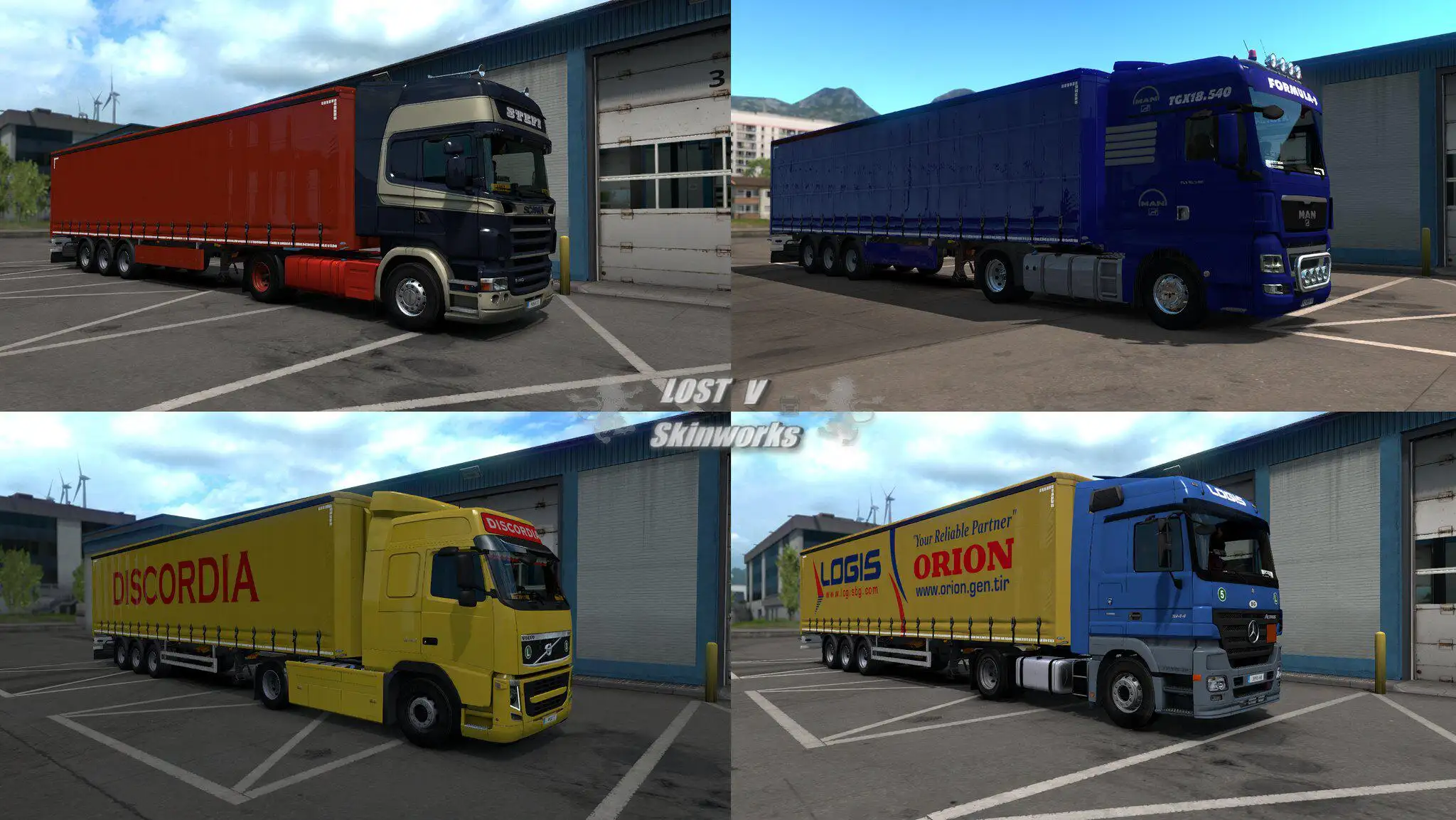 ETS2 - Bulgaria Skin Pack V1.1.3 (1.38.x) ETS2 - Bulgaria Skin Pack V1.1.3 (1.38.x)