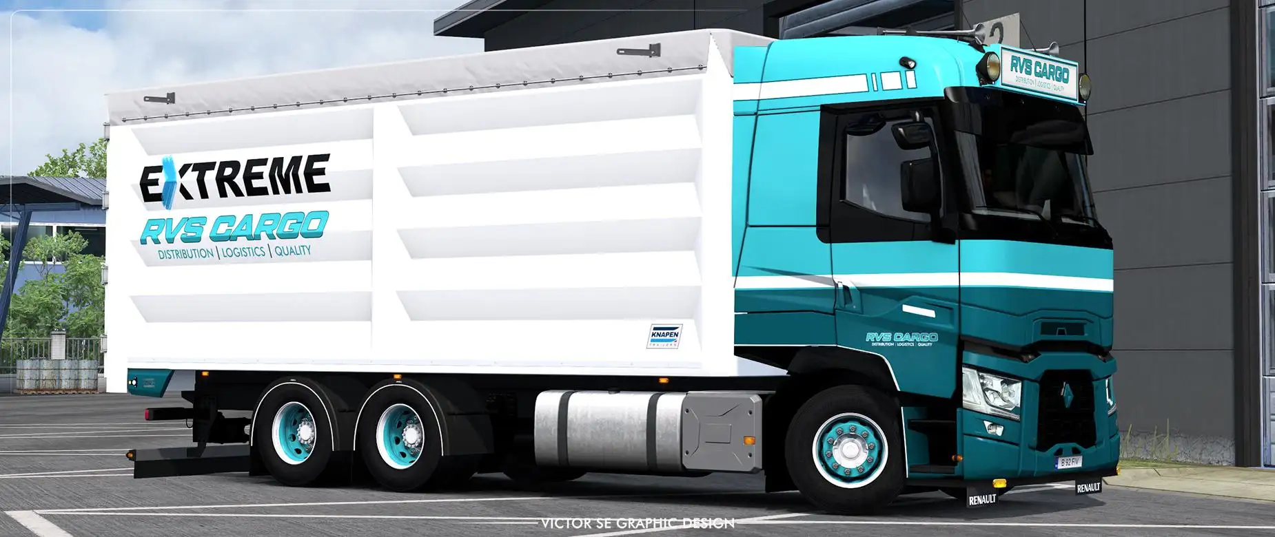 ETS2 - RVS Cargo Renault T Range Rigid Skin V1 (1.37.x) ETS2 - RVS Cargo Renault T Range Rigid Skin V1 (1.37.x)