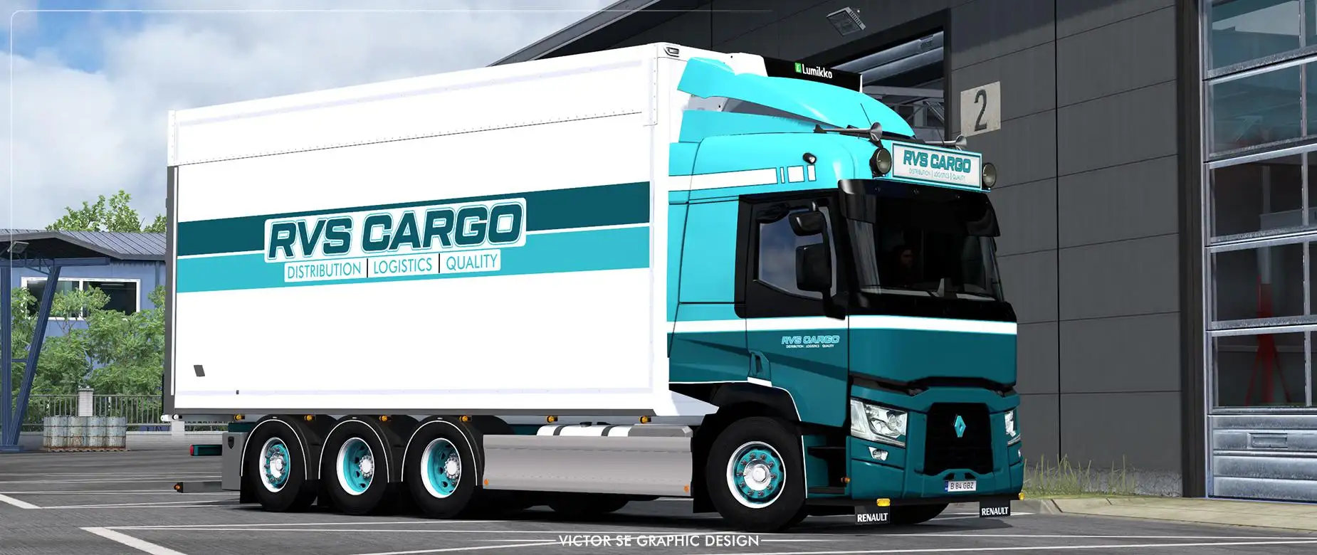 ETS2 - RVS Cargo Renault T Range Rigid Skin V1 (1.37.x) ETS2 - RVS Cargo Renault T Range Rigid Skin V1 (1.37.x)