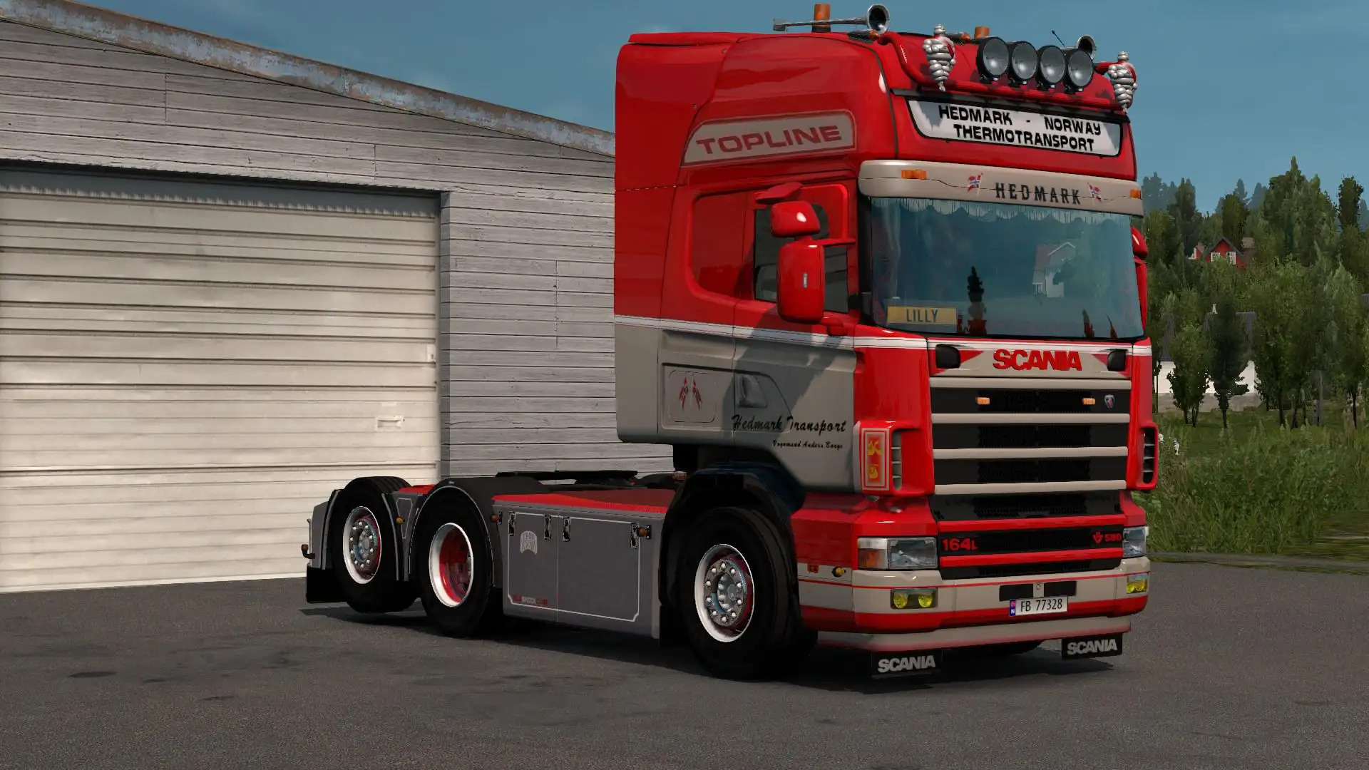 ETS2 - Scania R4 Hedmark Transport Skin Pack V2 (1.37.x) ETS2 - Scania R4 Hedmark Transport Skin Pack V2 (1.37.x)