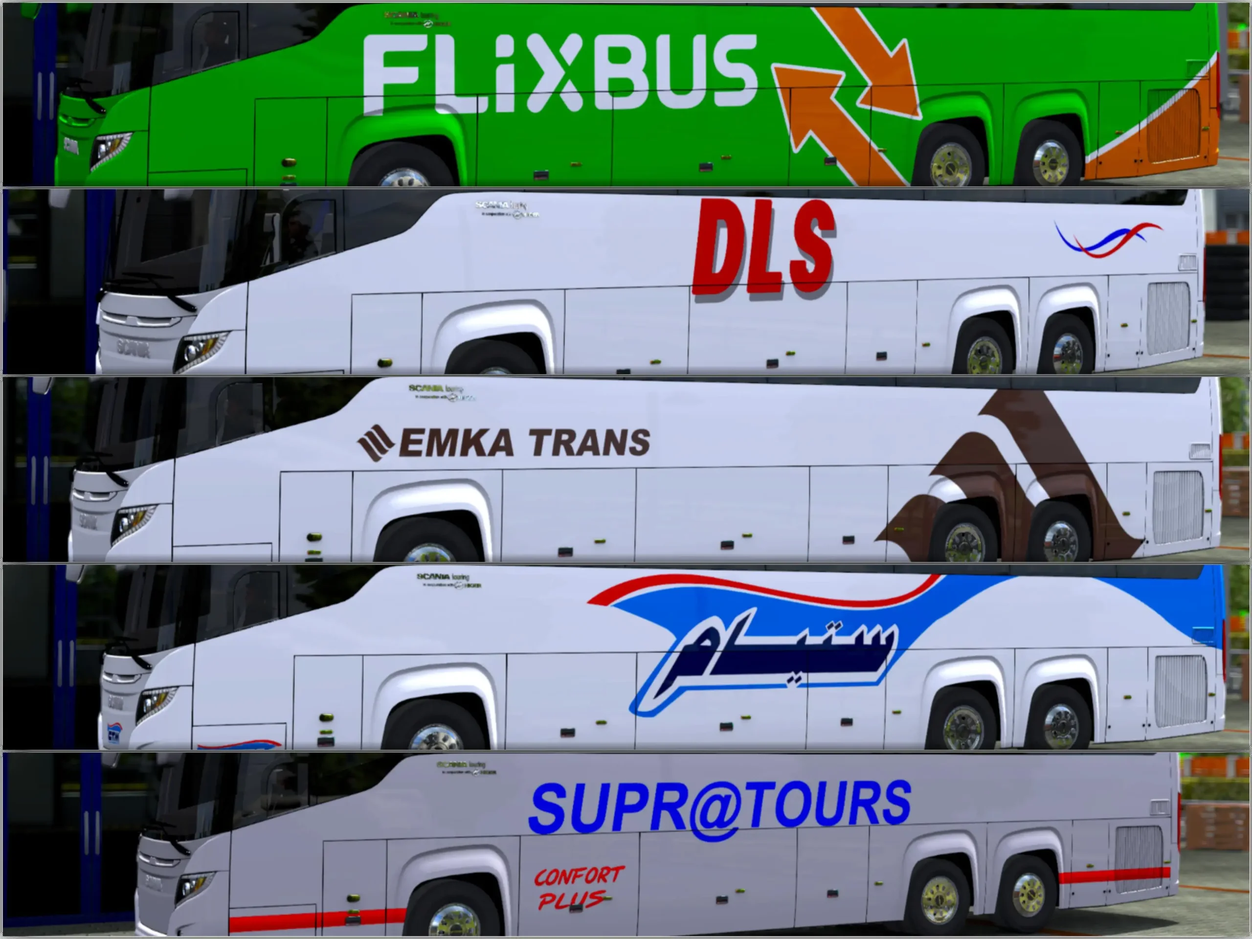 ETS2 - Scania Touring 15 Skins Pack (1.37.x) ETS2 - Scania Touring 15 Skins Pack (1.37.x)