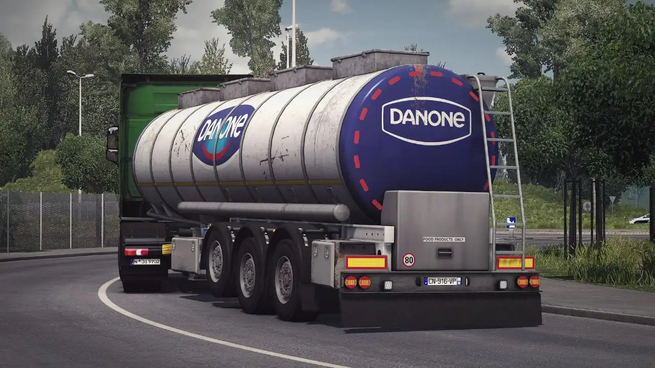 ETS2 - Dirty Foodtanker Skinpack V1.0 (1.37.x) ETS2 - Dirty Foodtanker Skinpack V1.0 (1.37.x)