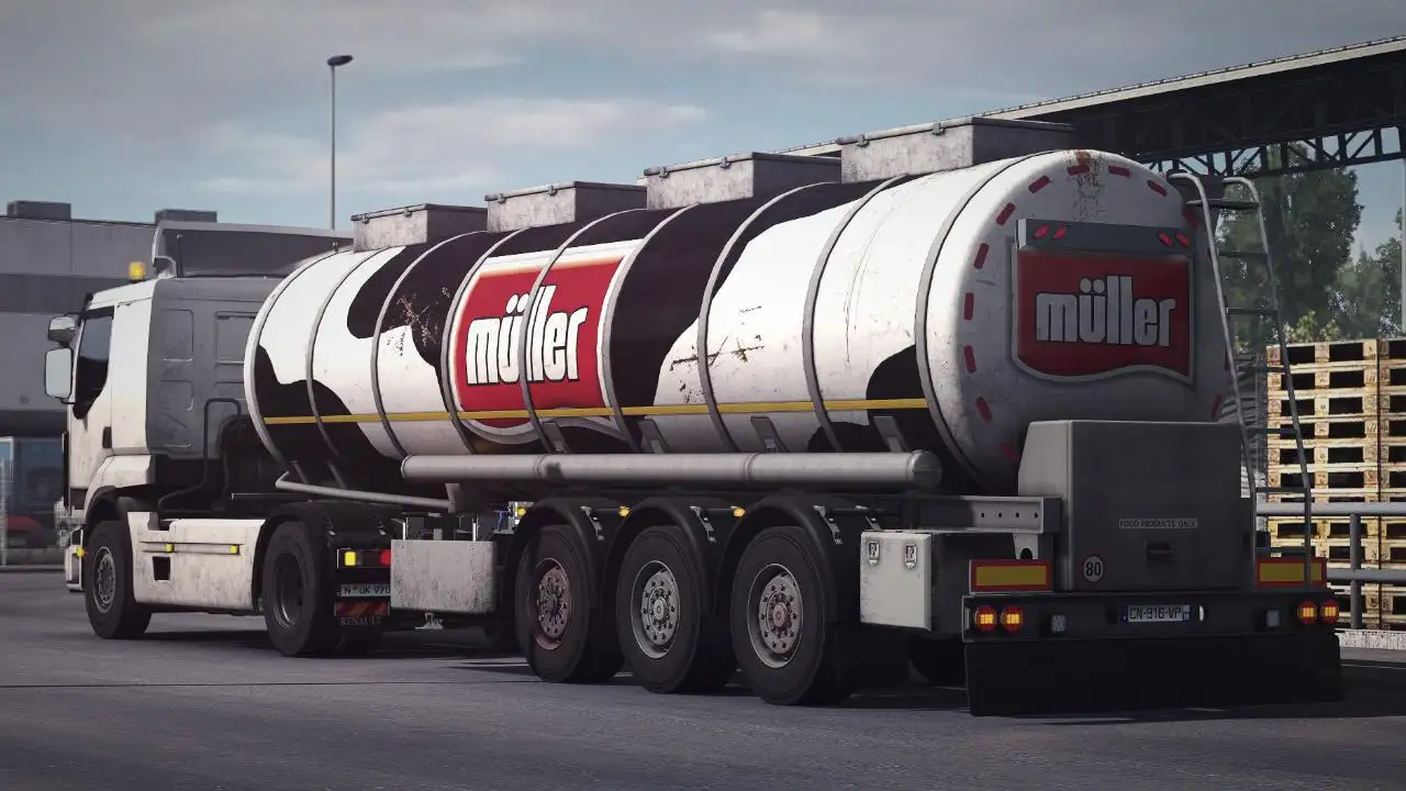 ETS2 - Dirty Foodtanker Skinpack V1.0 (1.37.x) ETS2 - Dirty Foodtanker Skinpack V1.0 (1.37.x)