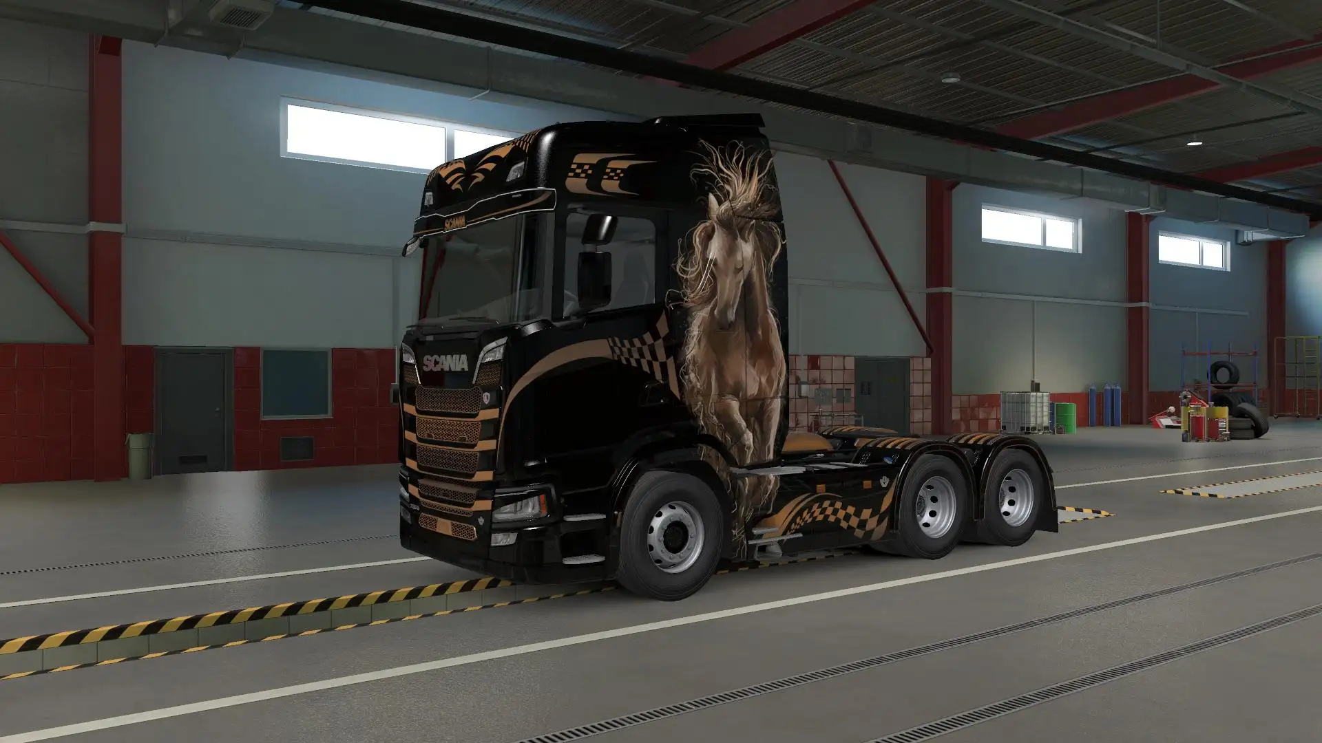 ETS2 - Scania S Highline Wild Paintjob Skin (1.37.x) ETS2 - Scania S Highline Wild Paintjob Skin (1.37.x)