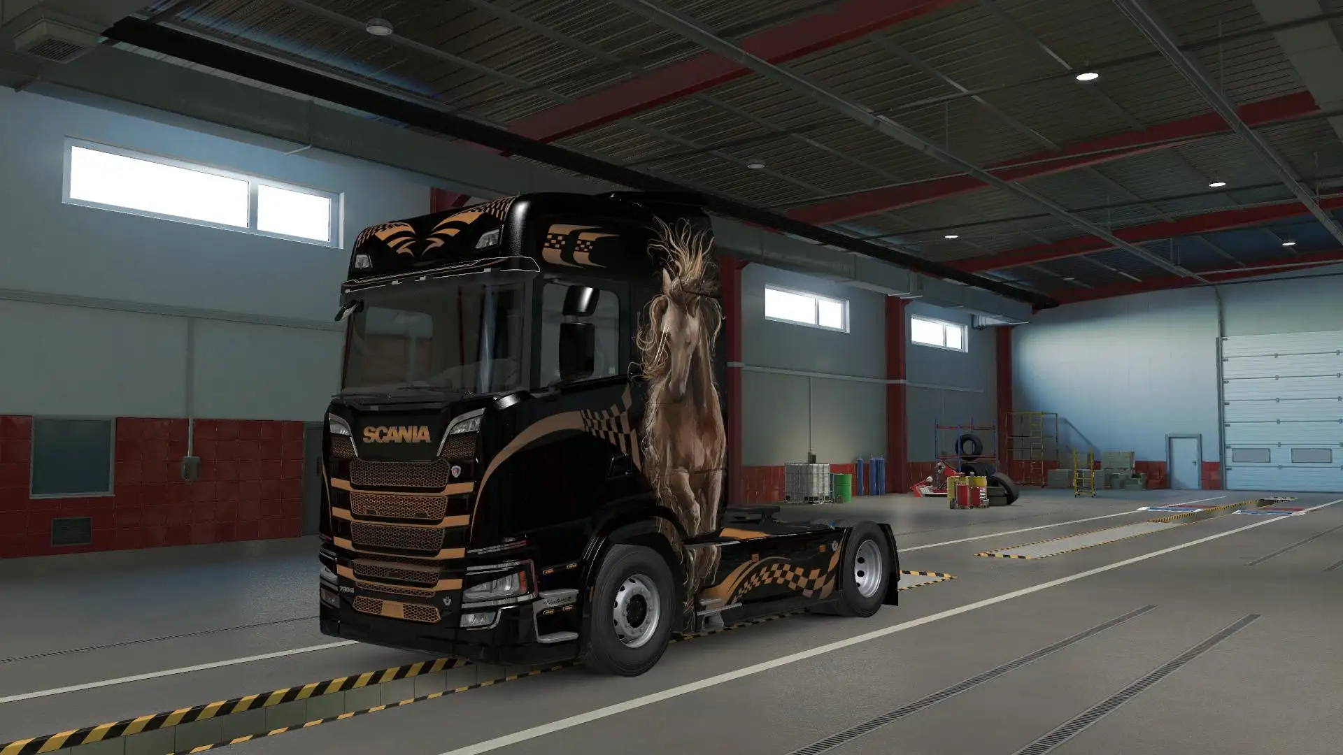 ETS2 - Scania S Highline Wild Paintjob Skin (1.37.x) ETS2 - Scania S Highline Wild Paintjob Skin (1.37.x)