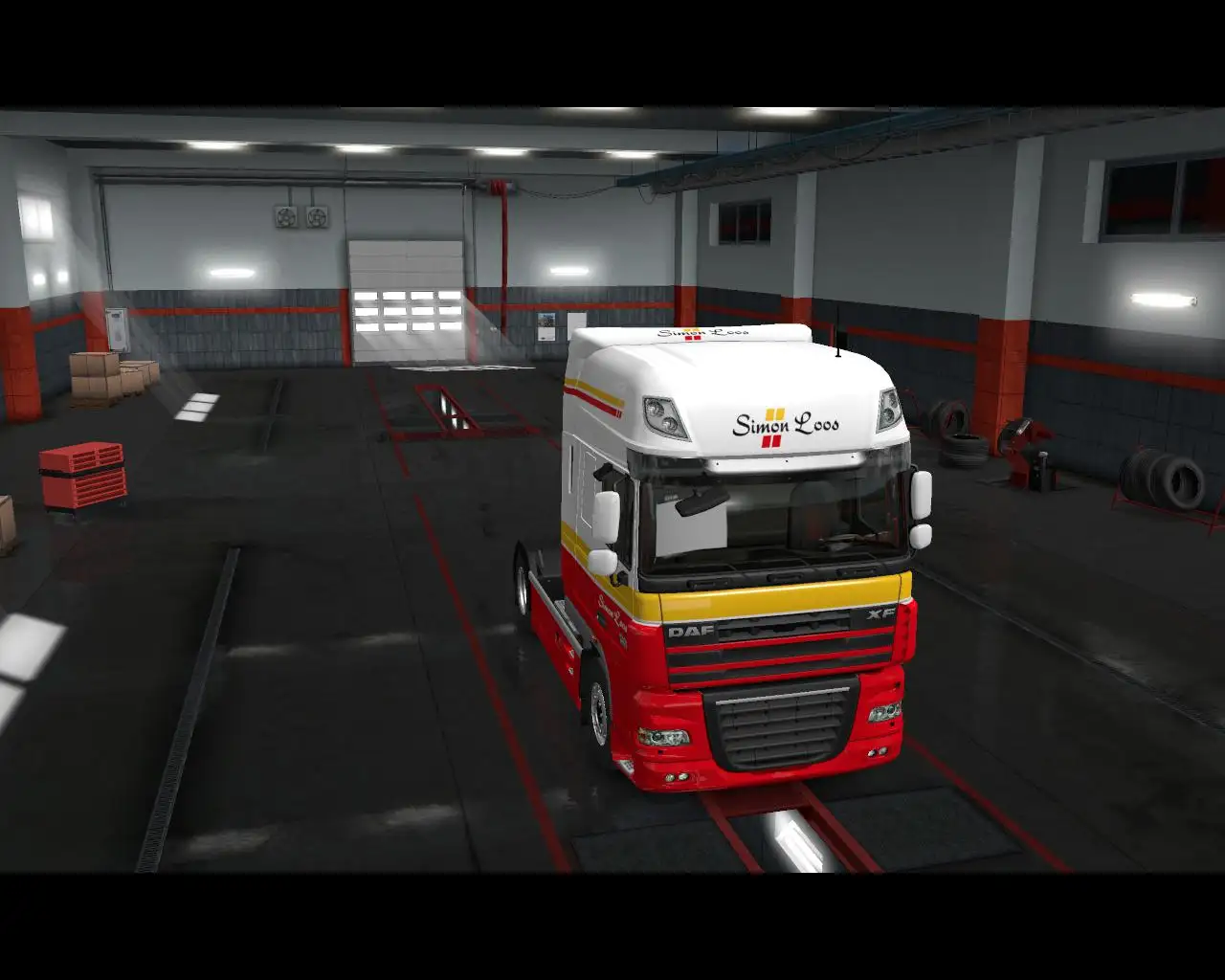 ETS2 - Daf Xf 105 New Combo Simon Loos Skin (1.37.x) ETS2 - Daf Xf 105 New Combo Simon Loos Skin (1.37.x)