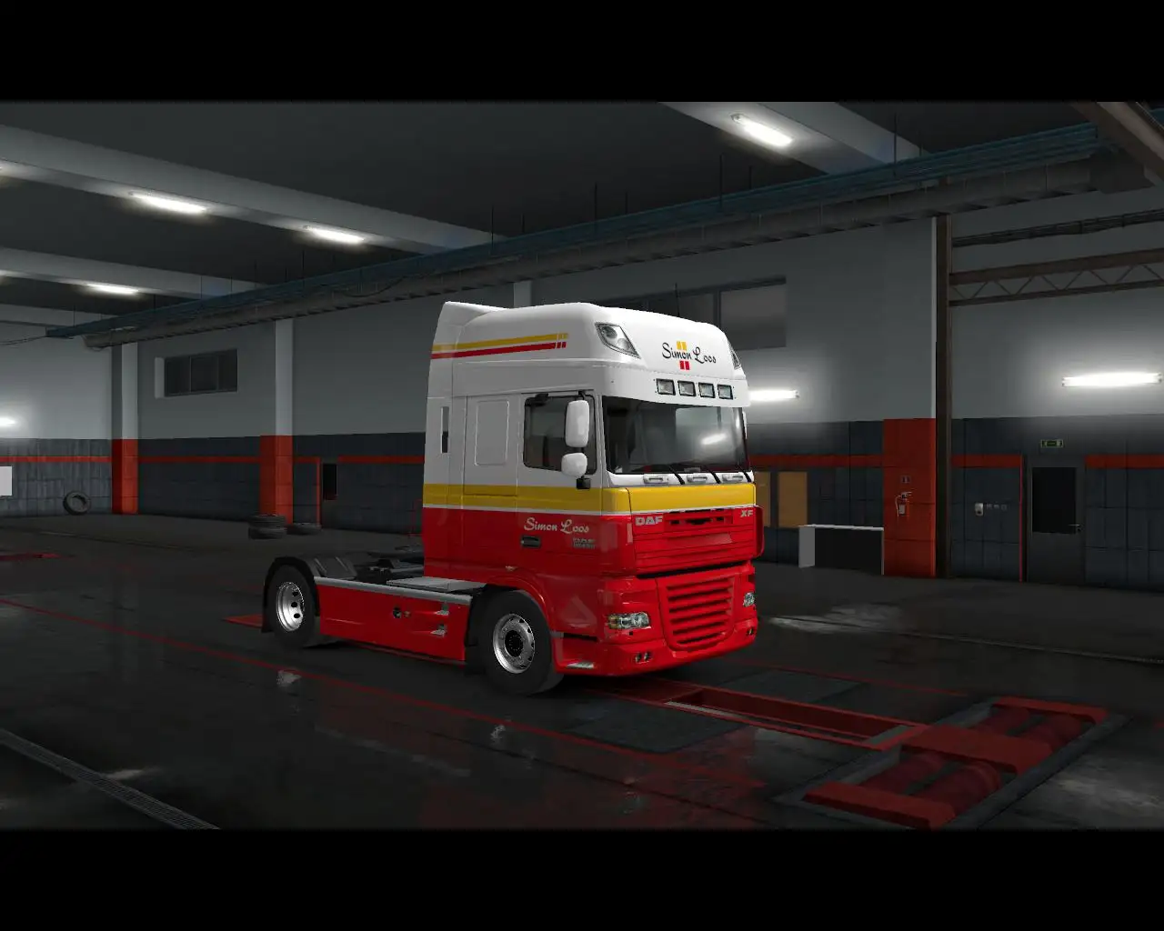ETS2 - Daf Xf 105 New Combo Simon Loos Skin (1.37.x) ETS2 - Daf Xf 105 New Combo Simon Loos Skin (1.37.x)