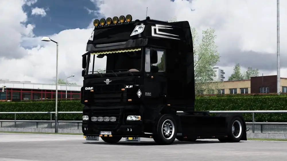 ETS2 - Daf XF 105 Paintable Dadus Transport Skin V1.1 (1.37.x) ETS2 - Daf XF 105 Paintable Dadus Transport Skin V1.1 (1.37.x)